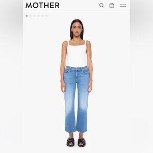 NWT! MOTHER The Mid Rise Rambler Zip Ankle​
